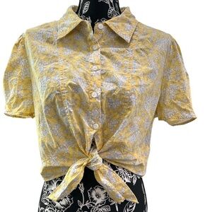 Freshman 1996 floral top XL
